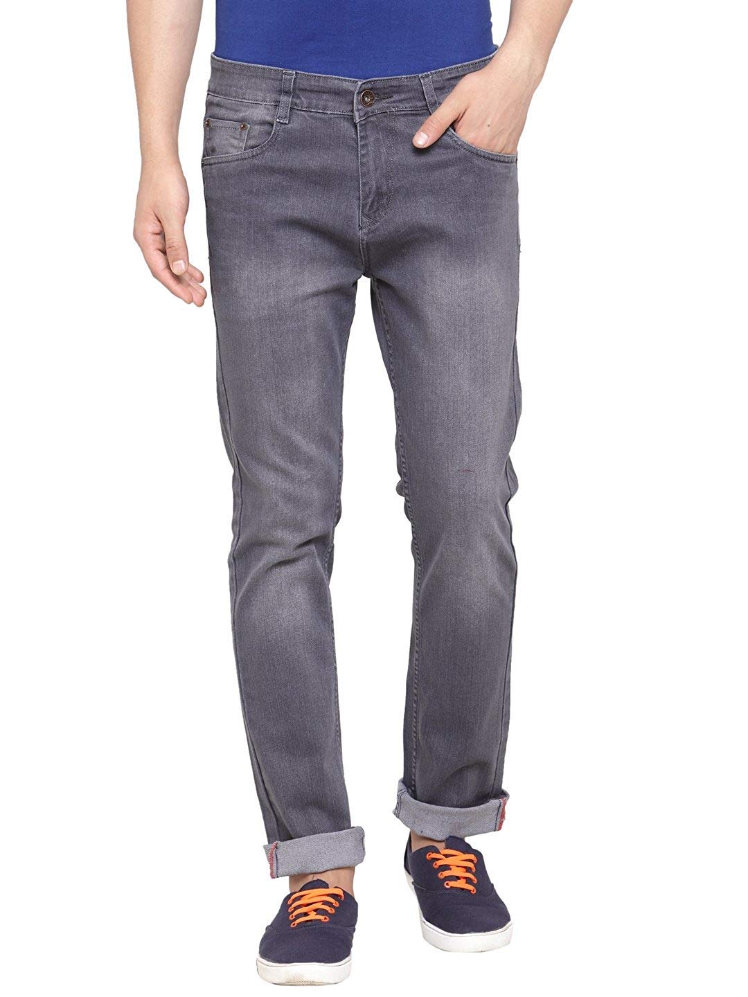 Ben Martin Mens Regular Fit Stylish Stretchable 32 Size Grey Casusal Denim Jeans Pant for Men, JJ3-9 (B0CZHV1PVV) Amazon Price History, Amazon Price Tracker