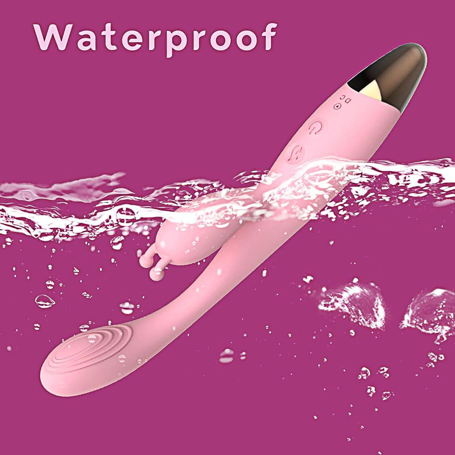 Vibromasseurs Femme Sex Stimulateur Clitoridien，Suceurs de Clitoris Peut être chauffé Sex Toýs, 2 EN 1 Gode Vibromasseur,Vibromaseurs Feminin Puissant,Femme Sextoyse Femme Clitoridienne Silencieux