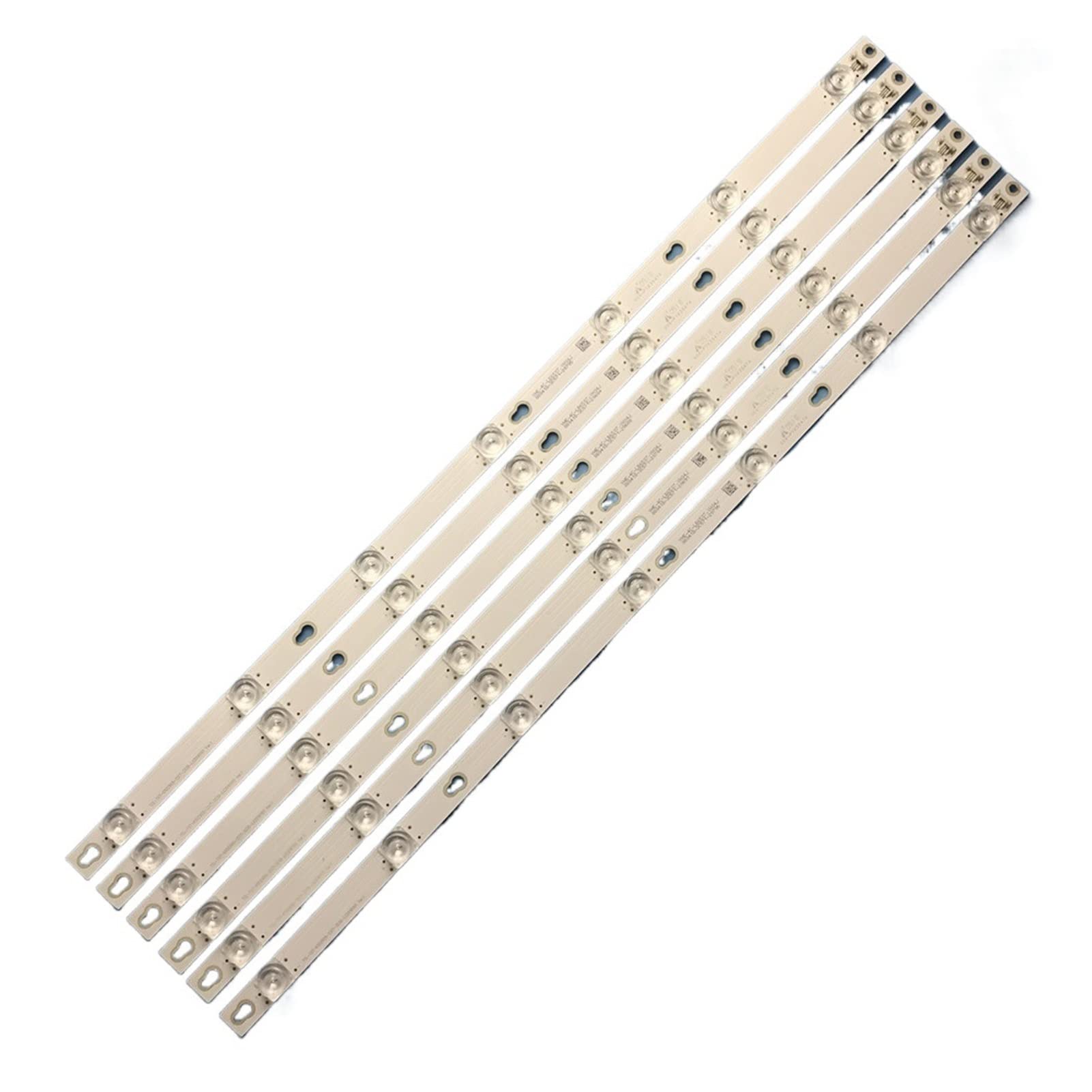 Bandes Rétroéclairage LED Pour TV 65 Pouces - 12 Bandes 630mm, 7 LEDs, Remplacement Pour Nombreux Modèles