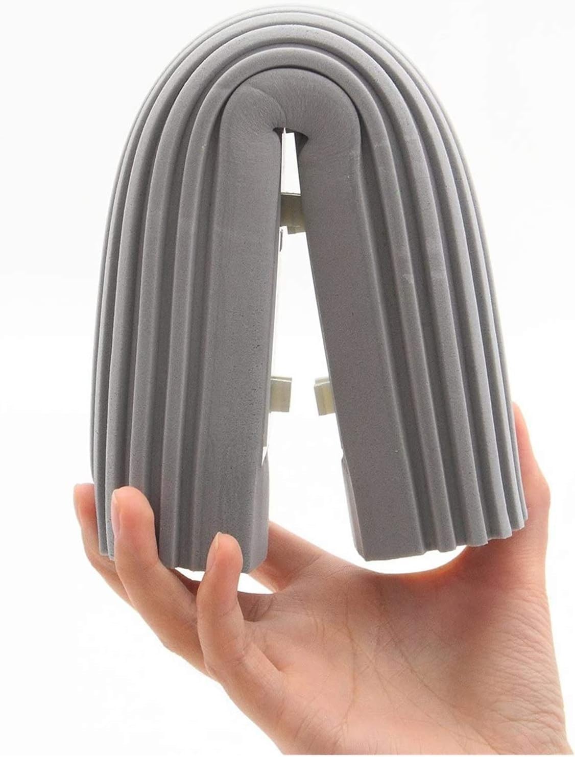 Super Absorbent PVA Sponge Mop Refill, Sponge Mop Head Replacement, Kitchen + Home Roller Mop Head Refills, Gray, Pack of 3