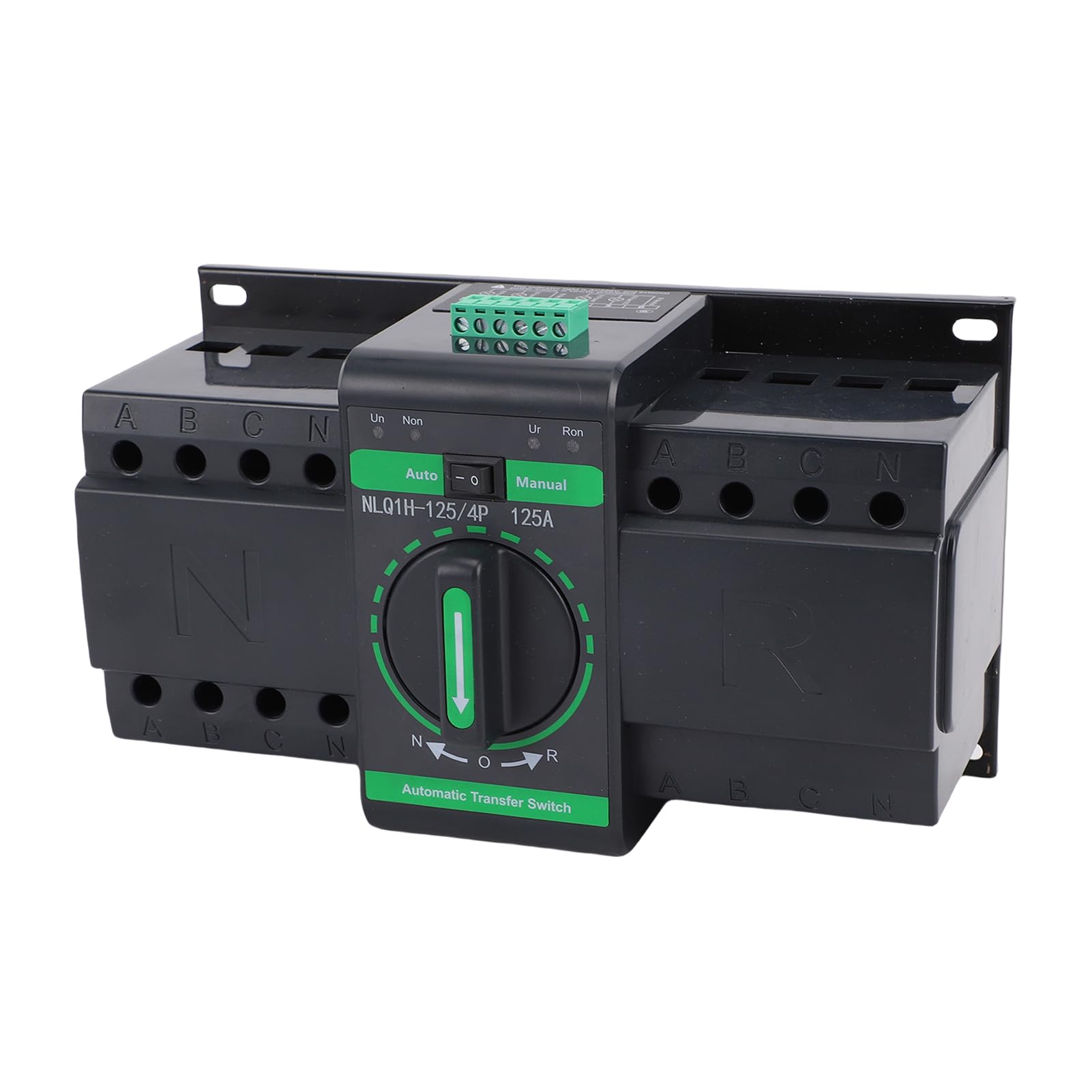 Generic Automatyczny Przełącznik Zasilania o Podwójnej Mocy Niezawodna Izolacja Klasy PC ATS 125A do Domowej Energii Elektrycznej, Systemów Fotowoltaicznych, 1 Opakowanie