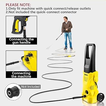 10M High Pressure Washer Replacement Hose for Karcher K Series K2-K7