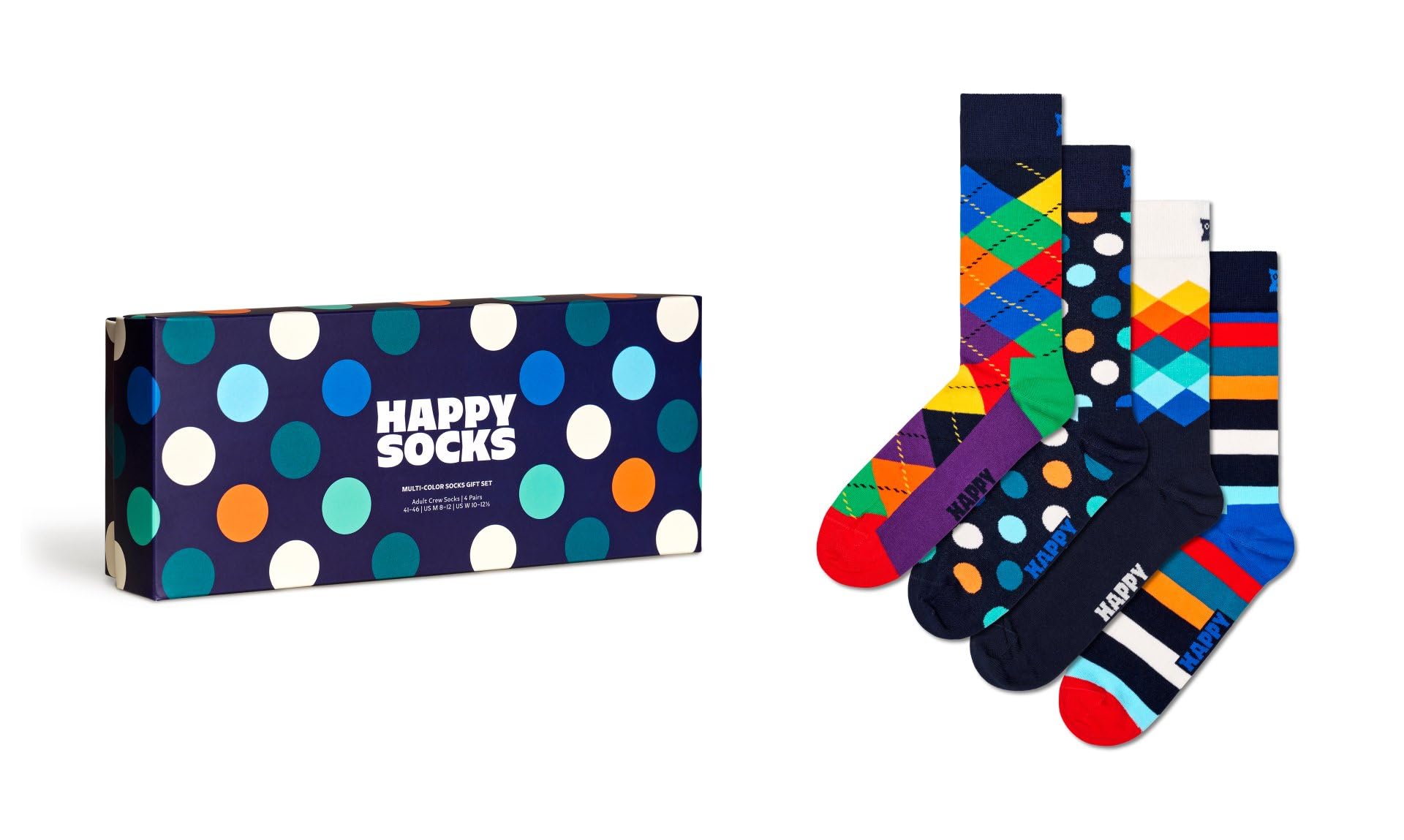 Happy Socks Men's Mix Gift Box Socks