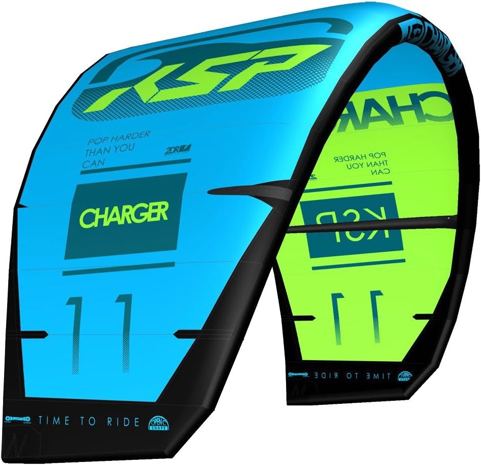 KSP CHARGER 2019 RED/BLUE 7m BAR 40 + NEW FAST PUMP + 5TH LINE OPEN-C KITE 5 LINES FREESTYLE WAKESTYLE KITESURF