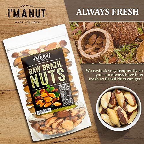Raw Brazil Nuts 32Oz (2 Lb) | Distinct And Superior To Natural | No Herbicides Or Pesticides | No Ppo | Non Gmo | Vegan And Keto Friendly | Large, Fresh And Resealable Bag. #TOP3