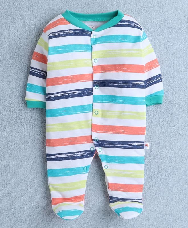 Image of 100% Cotton Rompers for New Born Baby Sleepsuits Jumpsuit Night Suits for Baby Boys & Girls |Onesies| Infant Clothes Pack Of 3