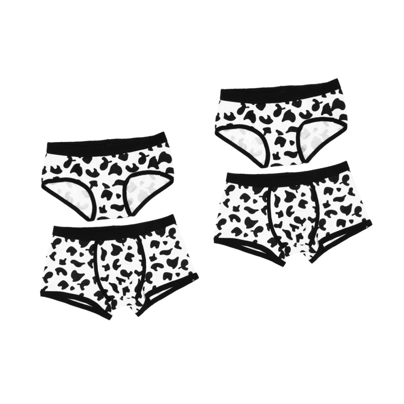 Sous-vêtements de couple de vache VALICLUD, le cadeau complice idéal - 8
