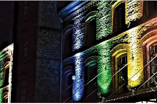 Miniatura 8 de Satco S29483 - Bombilla LED Par38 de 11,5 W, 120 voltios, ámbar, ángulo de haz de 90 grados, base media E26, regulable (6 bombillas LED)