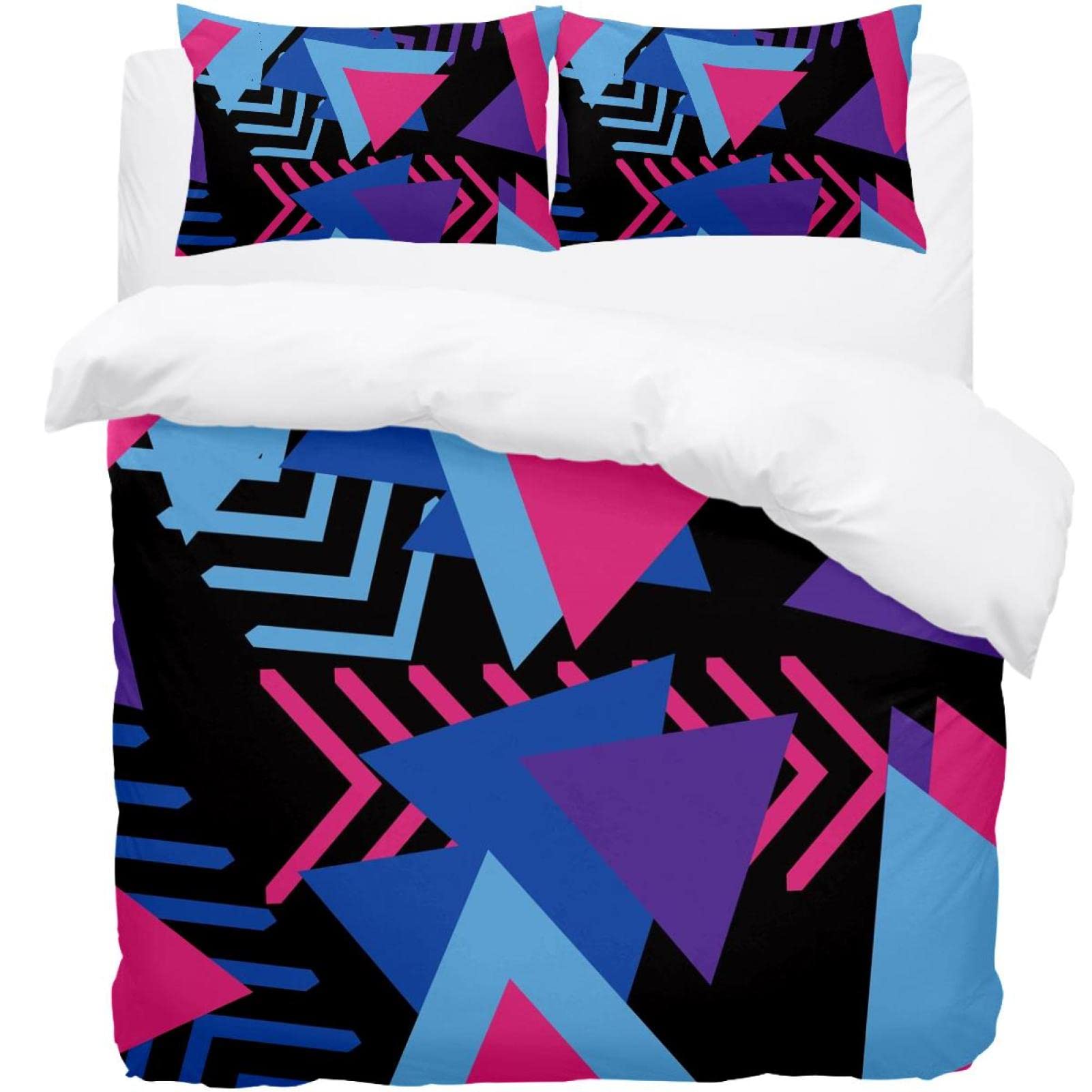 Housse de couette triangle pour relooker facilement une chambre simple