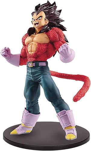 Banpresto 39415 Dragon Ball GT - Blood of Saiyans Special IV Figura Super Saiyan 4 Vegeta, Multicolor
