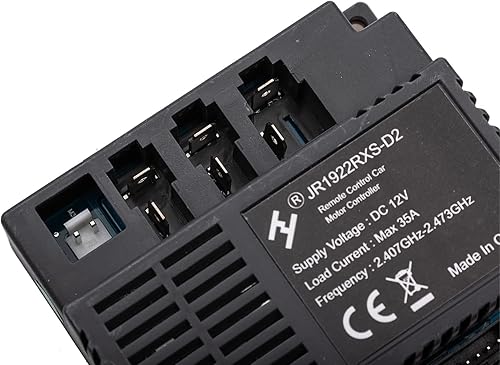 Miniatura 4 de weelye JR1922RXS-D2 Receptor Niño Ride-Ons Juguetes Coche Controlador de 12 Voltios Placa base para Niños Paseo Eléctrico en Piezas de Repuesto de