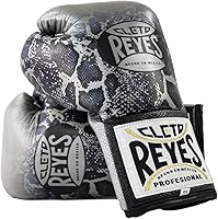Vista 16 de CLETO REYES Guantes de boxeo de competición profesional para hombres y mujeres, cuero y crin de caballo, MMA, Kickboxing, Muay Thai, con cordones