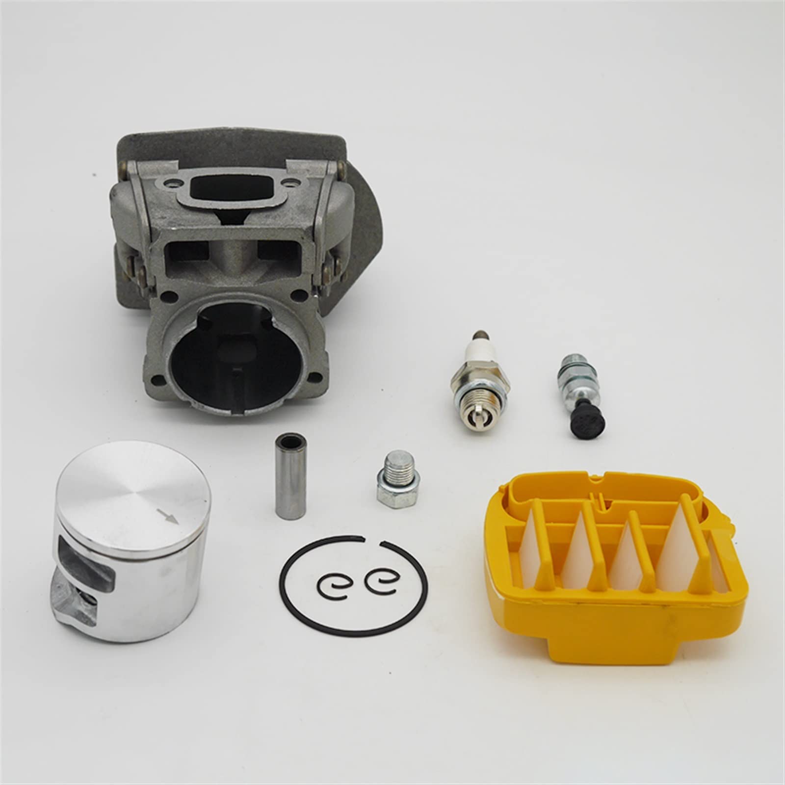 IWBR Conjunto de Filtro de Aire de pistón de Cilindro de 43MM y 46MM Apto for Husqvarna 545 550 555 560 562 for JONSERED CS2252 CS2260 Pieza de Motosierra de jardín (Size : HUS560 46MM)