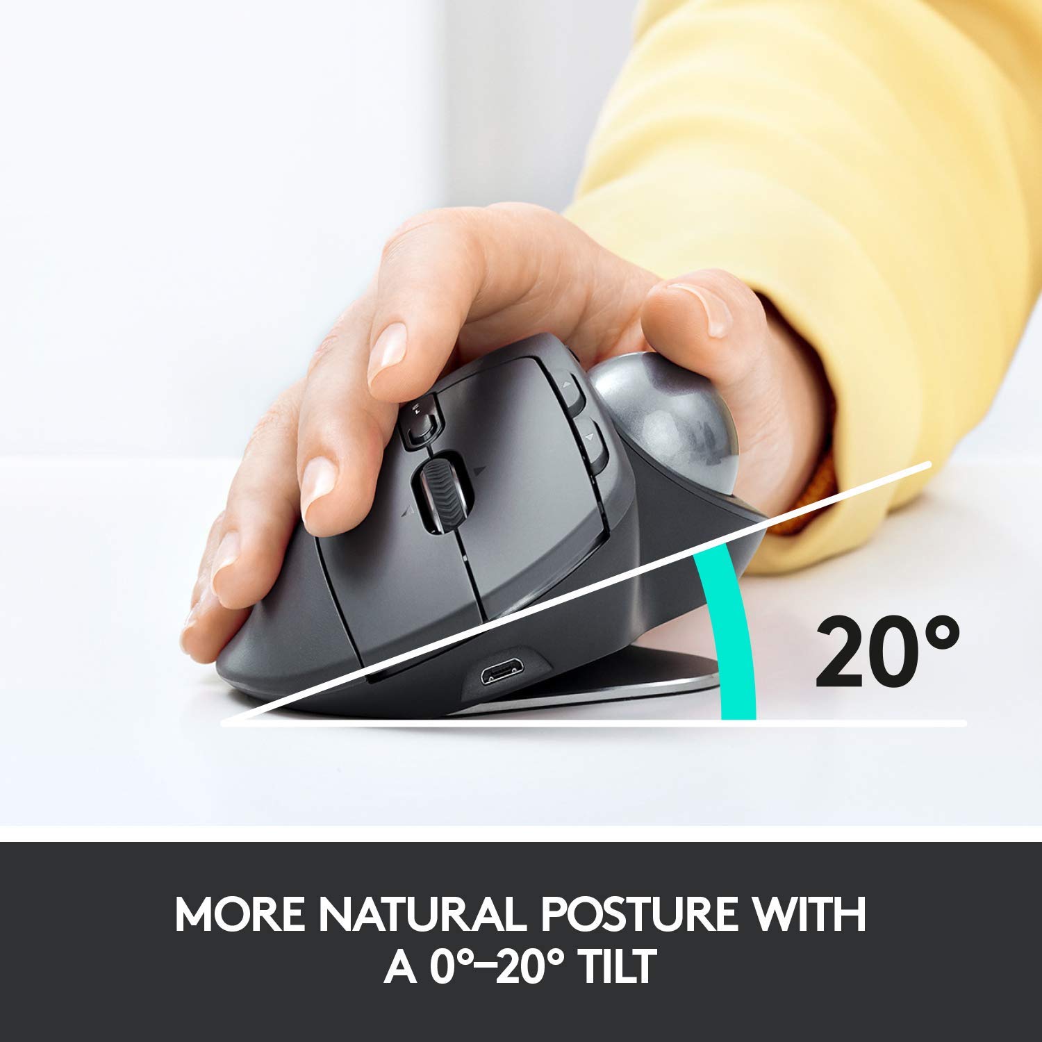 Logitech MX Ergo Graphite EMEA WRLS
