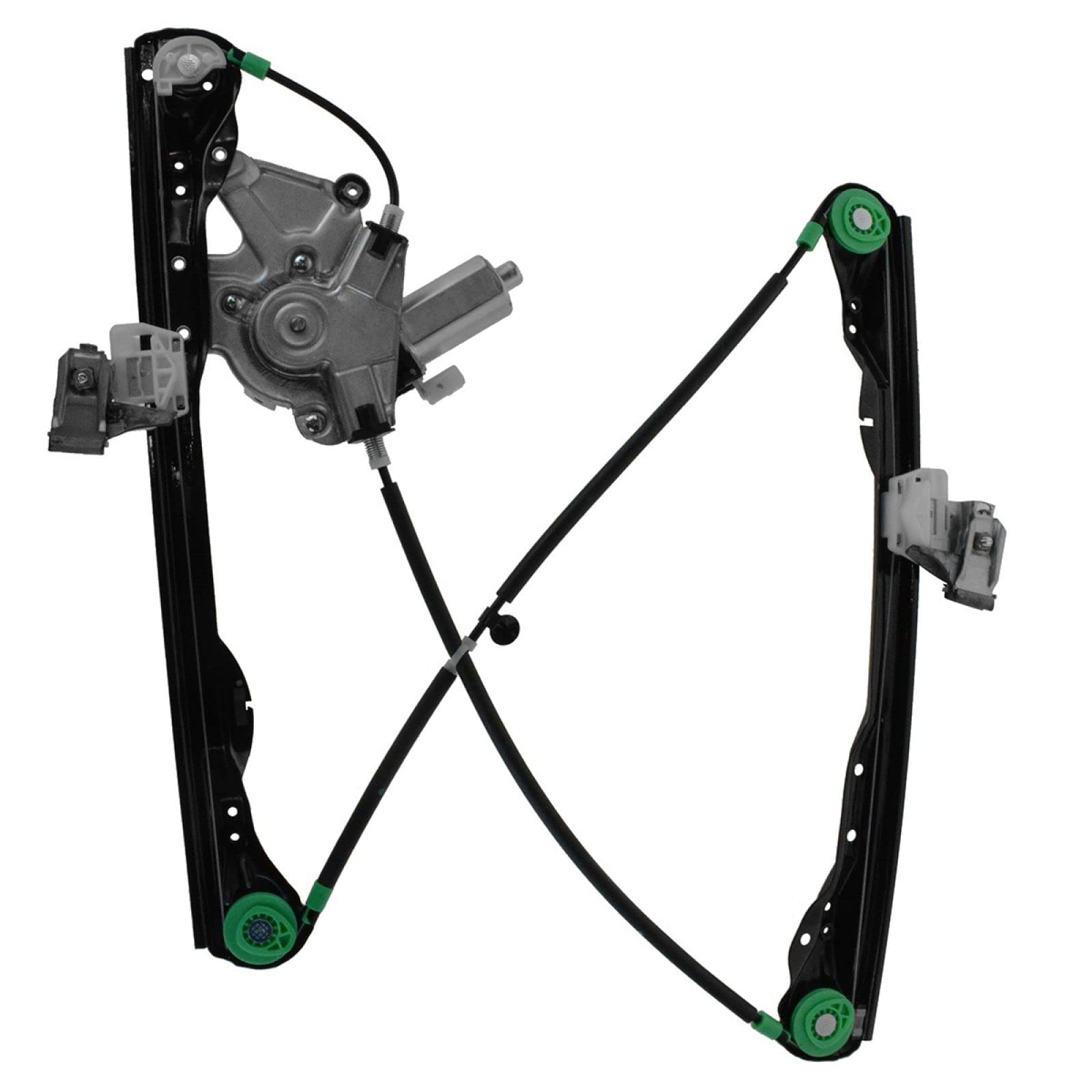 TRQ Front Right Power Window Regulator &amp; Motor Assembly Passenger Side