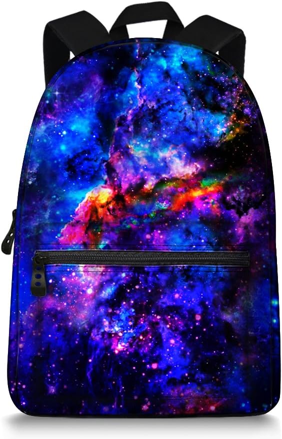 JeremySportTrendyMax Galaxy Pattern Grade Backpack for Elementary Kids