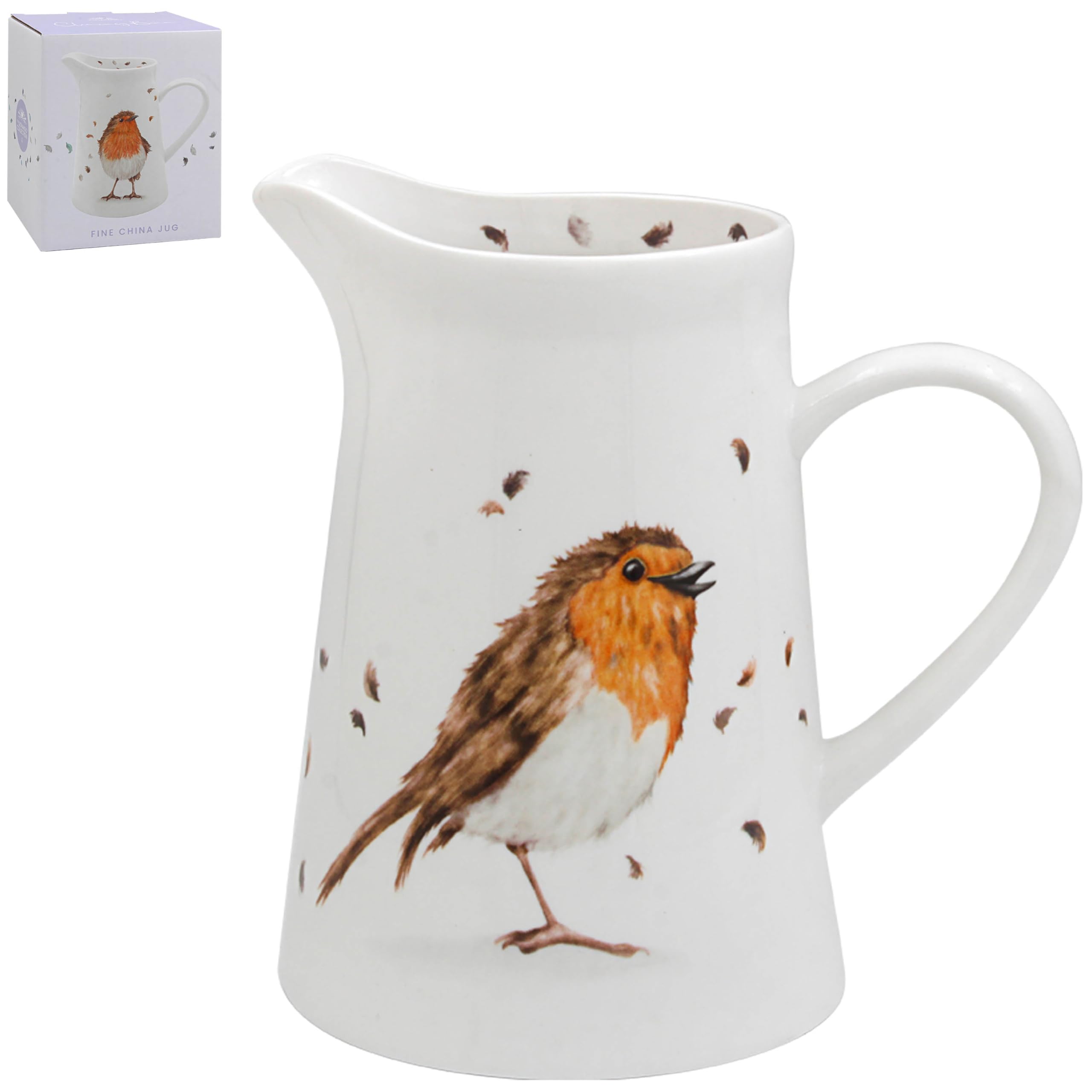 The Leonardo Collection British Birds By Clemency Bunn Robins Jug