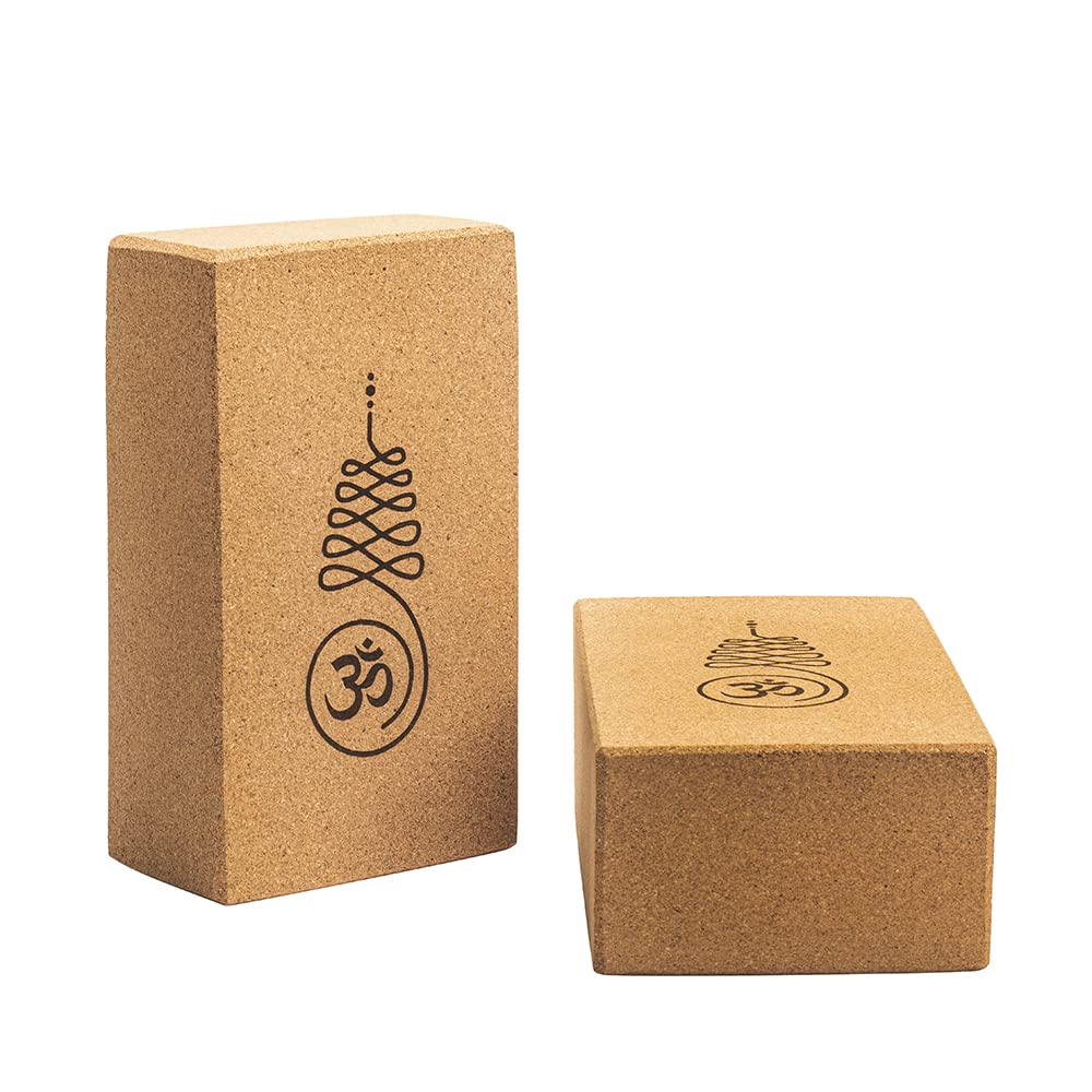 Kavi Cork Yoga Block, Set of 2, High Density, Non-Slippery, Light Weight, Odour-Resistant and Moisture Proof, Size 9 x 5 x 3 in (B09P599Q79) Amazon Price History, Amazon Price Tracker