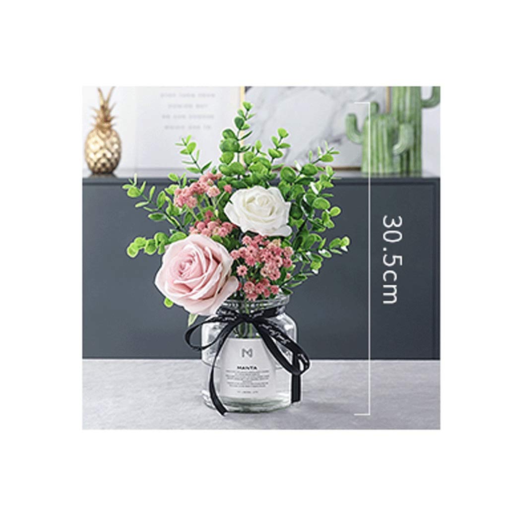 Gefälschte Blume Simulations-Blumen-Silk Blumen-künstliche Blumen-kreative Dekoration-Wohnzimmer Heim Tabelle Dekoration Blumengesteck Blumen Set