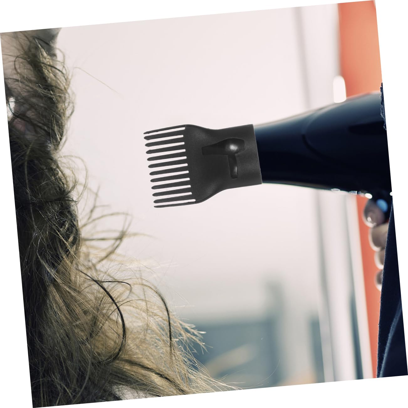 15pcs High-Temperature Resistant Hair Dryer Comb Attachments Professional Styling Nozzle Set for Curly and Wavy Hair Compatible Most Blow Dryers