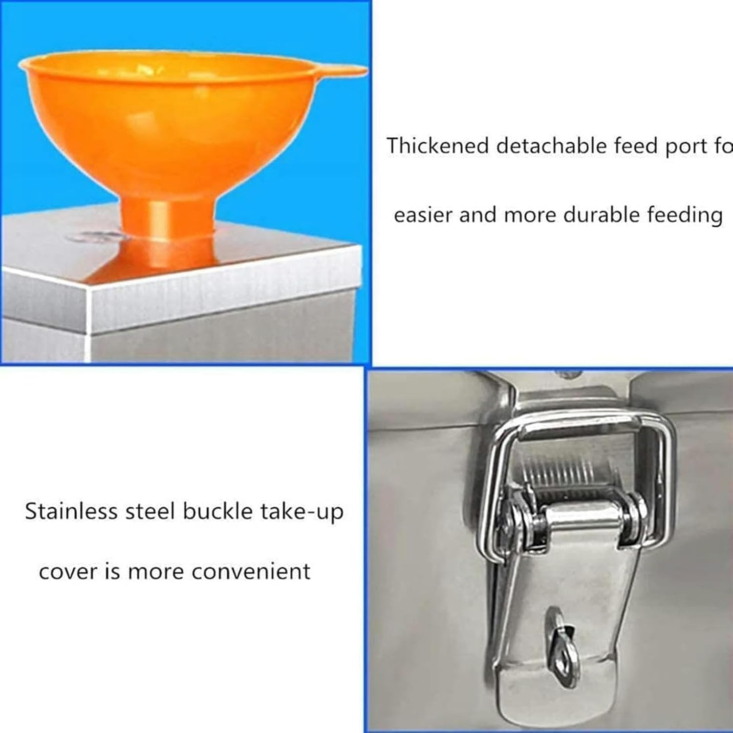 200W Commercial Electric Garlic Peeler, Garlic Peeling Machine Garlic Separator, Automatic Garlic Skin Remover for Restaurant Barbecue Shops Hotels