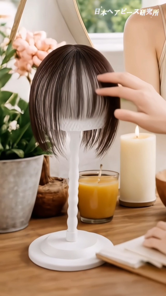 ※専用品※ハンドメイドワンピース 白＋ヘアアレンジティモテ本体のみ Amazon.co.jp: 日本ヘアピース研究所 実用新案登録済 2026年発売 白髪
