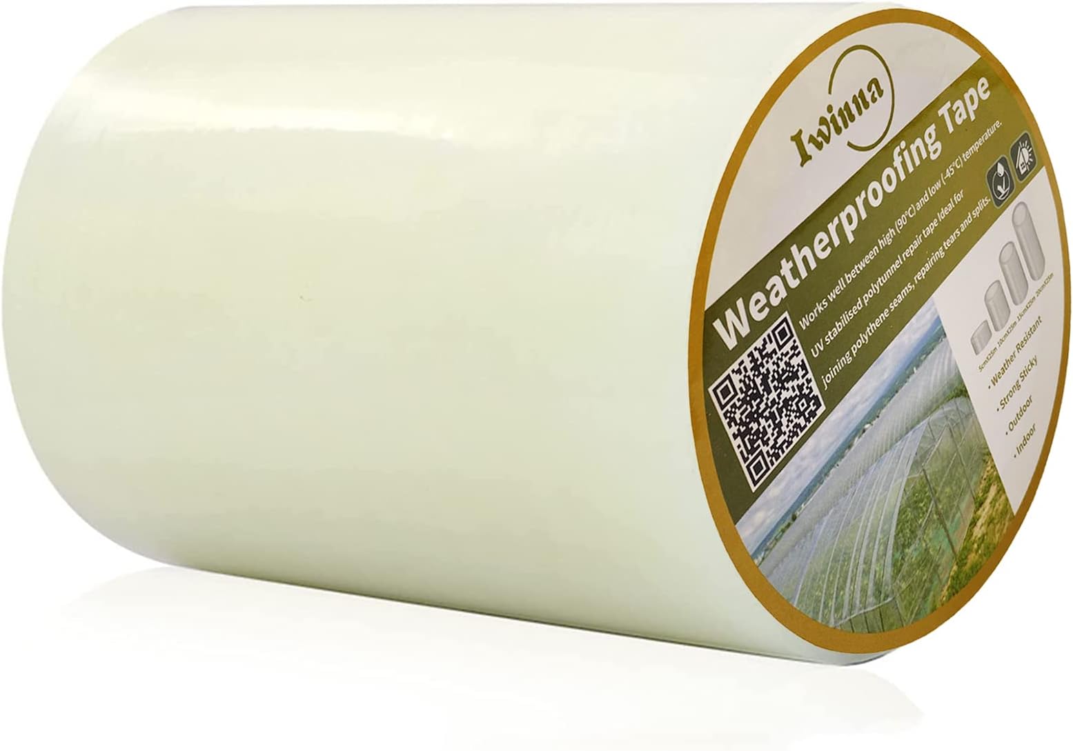 Polytunnel Greenhouse Clear Polythene Repair Tape(150-25)