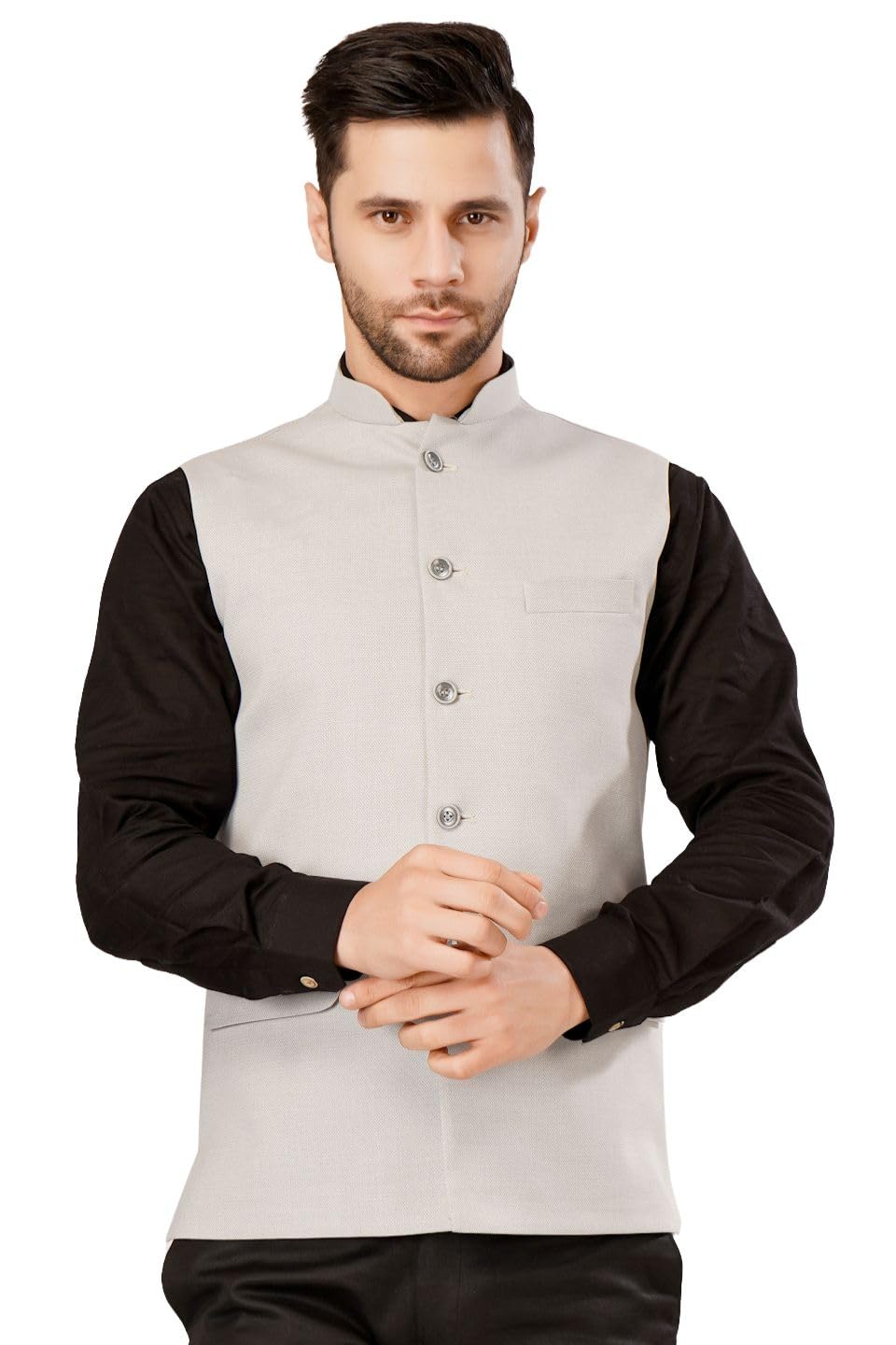 wintage Mens Polyester Cotton Nehru Jacket-picture-32
