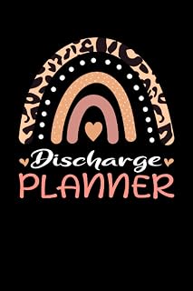 Discharge Planner Rainbow leopard Appreciation PROJECT and PRODUCT MANAGEMENT: Lined Notebook / Journal Gift , 120 Pages , 6X9 ,Soft Cover , Matte Finish