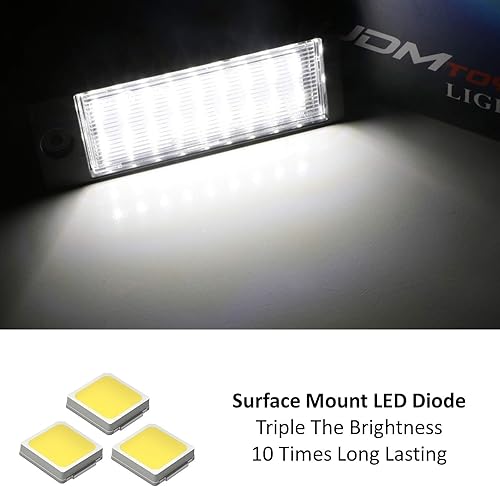 Miniatura 2 de iJDMTOY Kit de luces LED completas de 3 W compatibles con Hyundai Tucson IX35 2016 en adelante, Kia Forte Sedán 2019 en adelante, alimentado por LED