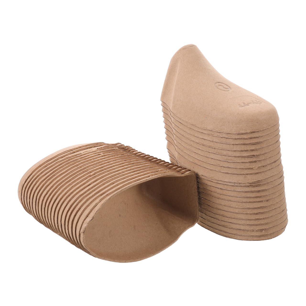 Lurrose 20 Pares Plantillas Diseño Ajustado y Antiarrugas Moldeadoras de Pulpa de Papel en Eu 41-43 para Zapatos y Botas para Hombres y Mujeres para Exhibición