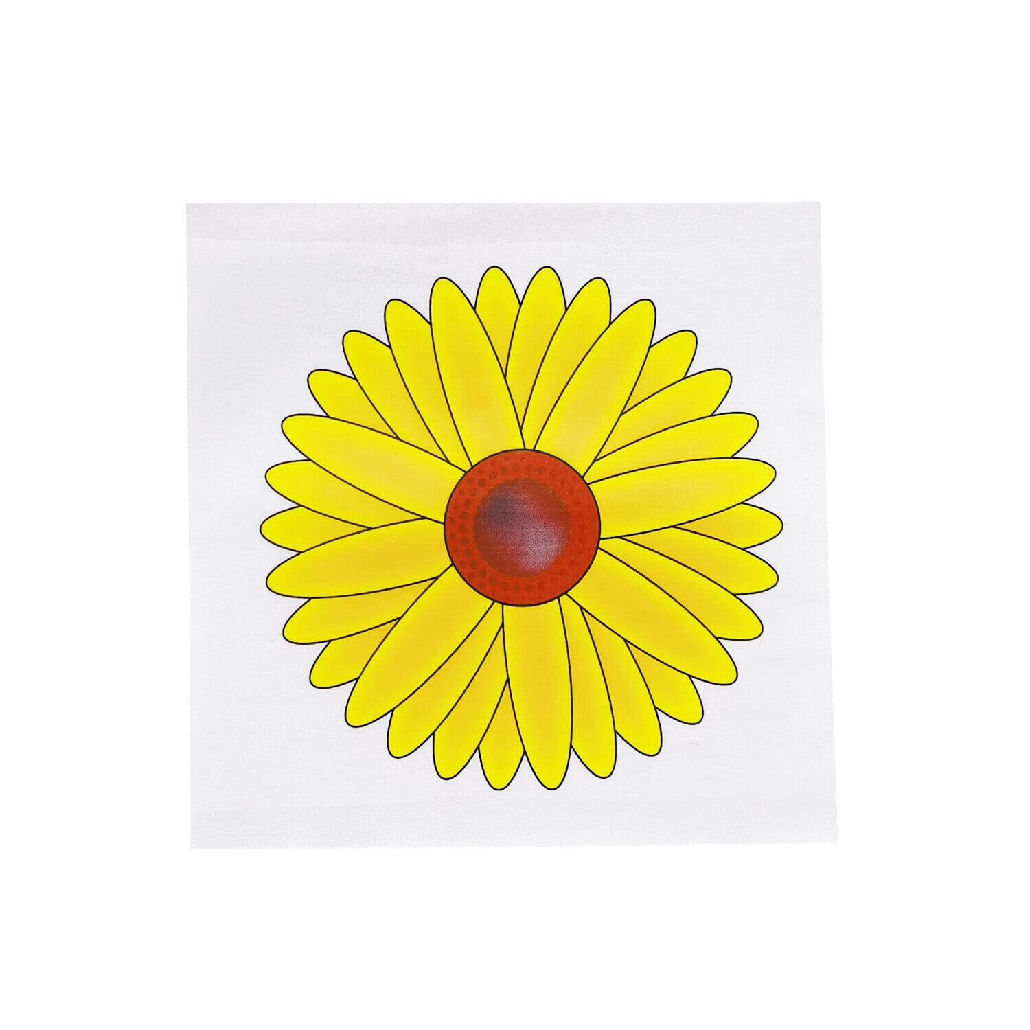 1-20 Fly Trap Window Stickers Sticky Indoor Houseflies Fly Gnat White Flies, Mosquitos Paper Gnat Wasp Trap Sunflower Insect Bug Flies Killer Catcher (10 Stickers)