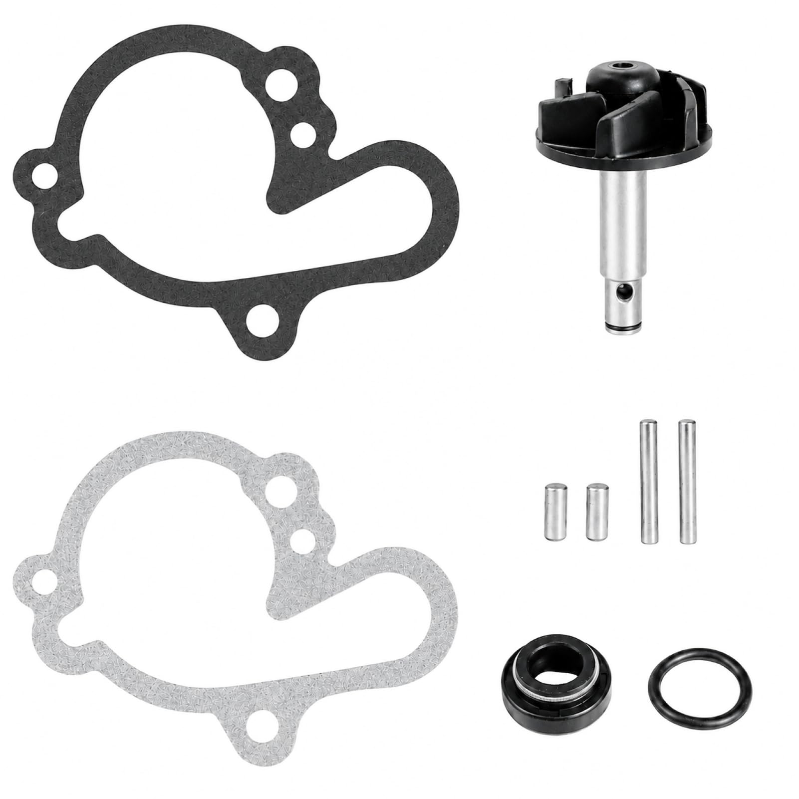 Kit de reparación bomba para Minarelli am6, Junta de bomba de agua turbina eje y pasadores para MBK Xlimit Xpower DT RS XP6-XPS Beta Rieju TZR Sherco