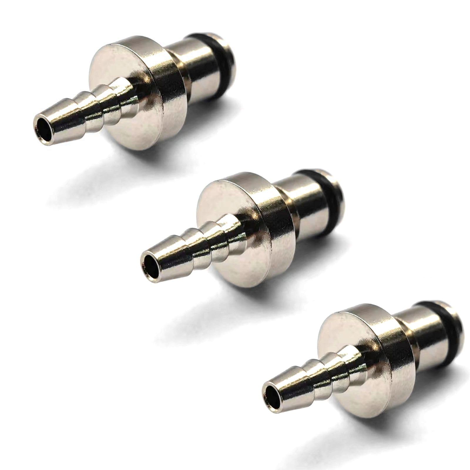 3PCS Metal BP21 NIBP Connectors Compatible with Pace Tech Blood Pressure Monitor, Adapter for Hose