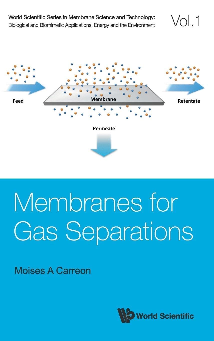 MEMBRANES FOR GAS SEPARATIONS (World Scientific Series in Membrane Science and Technology, Band 1)