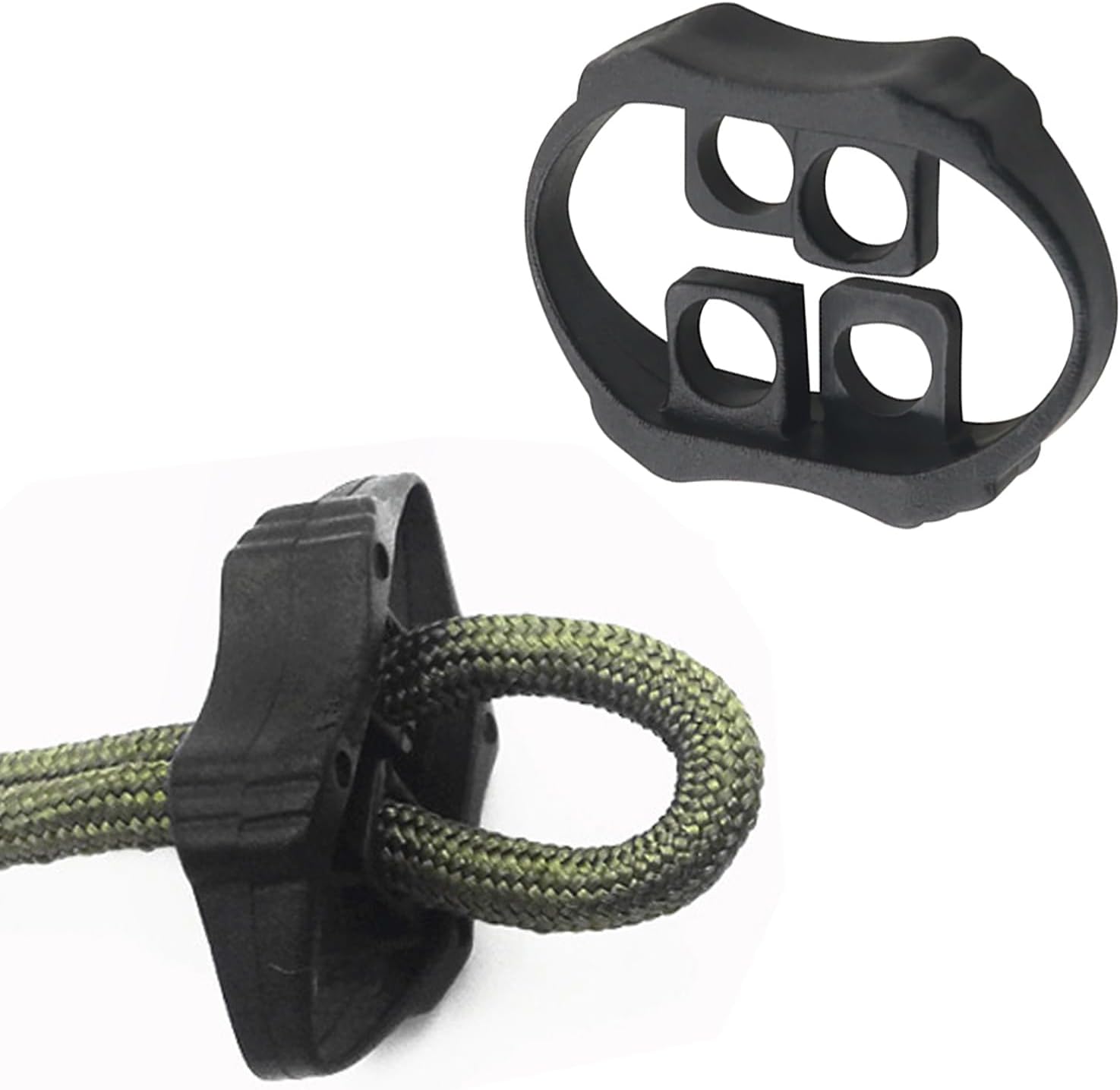 12PCS Plastic 4 Hole Springless Cord Lock Elasticated Snap Button for Cord Replacement Snap Button Gloves Sweatpants Cord Umbrella Cord Lock Shoelace Lock Backpack Pants Hat Tent