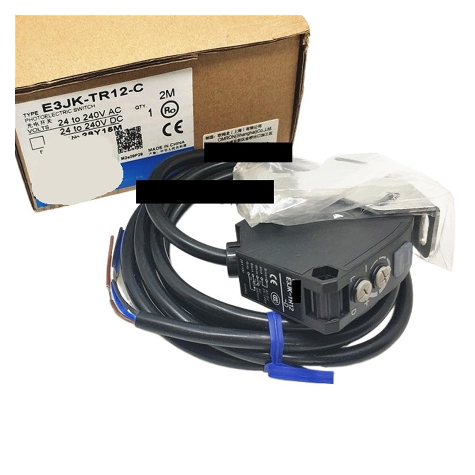 PXQCHAVLN E3JK-TR12-C Photoelectric Sensor Inductive Switch