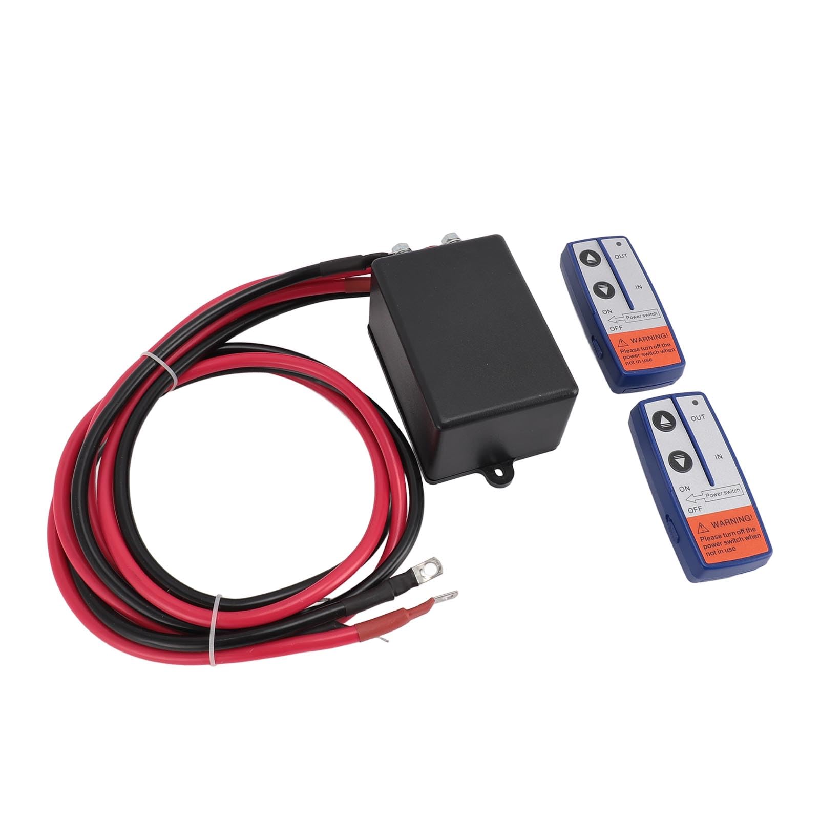 Relé de Cabrestante Eléctrico de Alta Potencia, 250A, 12V, para Vehículos ATV, Tractor, Grúa, con 2 Cabrestantes de Control Remoto
