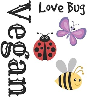 Vegan Love Bug: My Best Recipes Blank Recipe Book to Write In, Vegan Journal for Personalized Recipes -Blank Recipe Notebook and Recipe Organizer.
