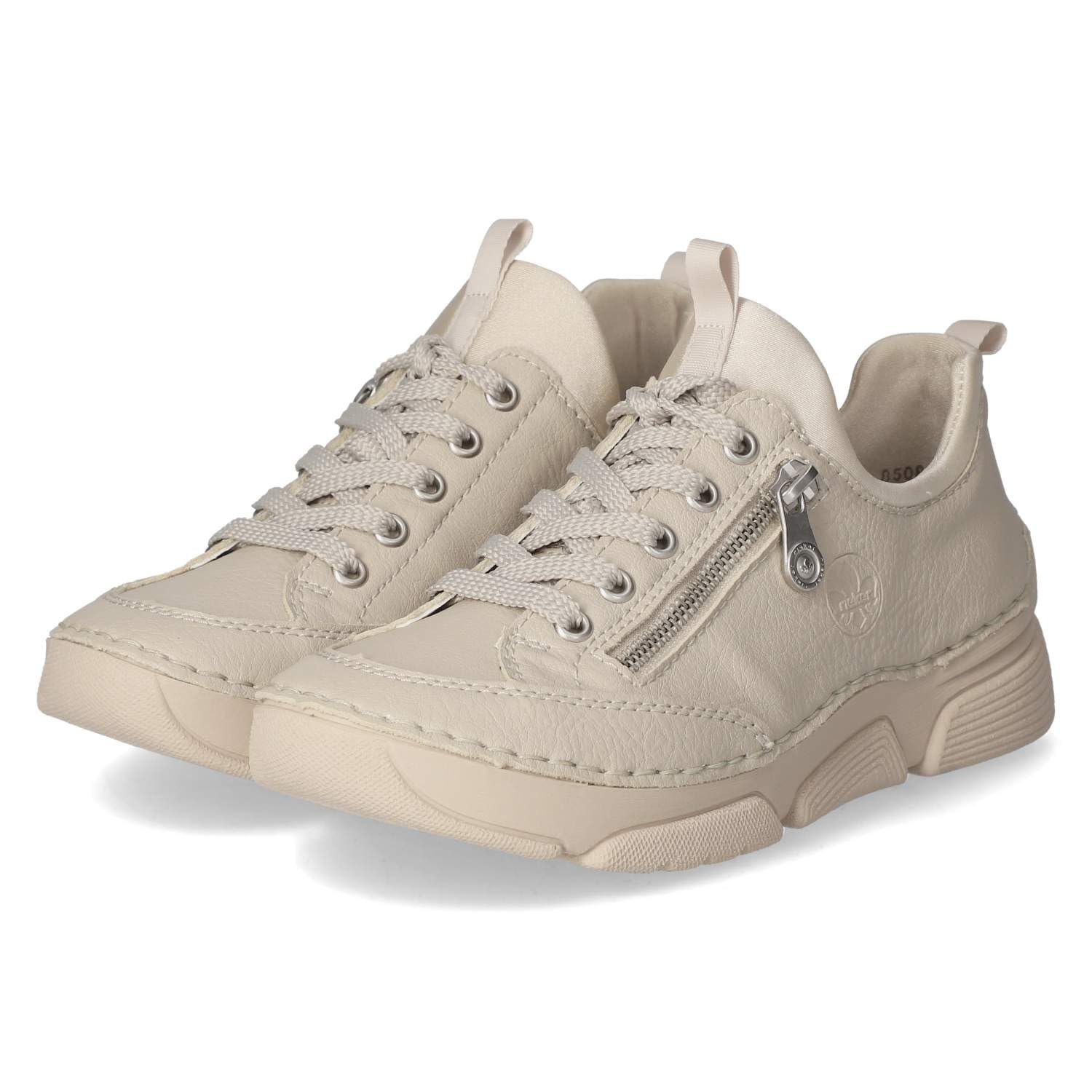 Rieker Women's Low-Top Trainers 45973, Women's Low Shoes, Beige 60, 5 UK