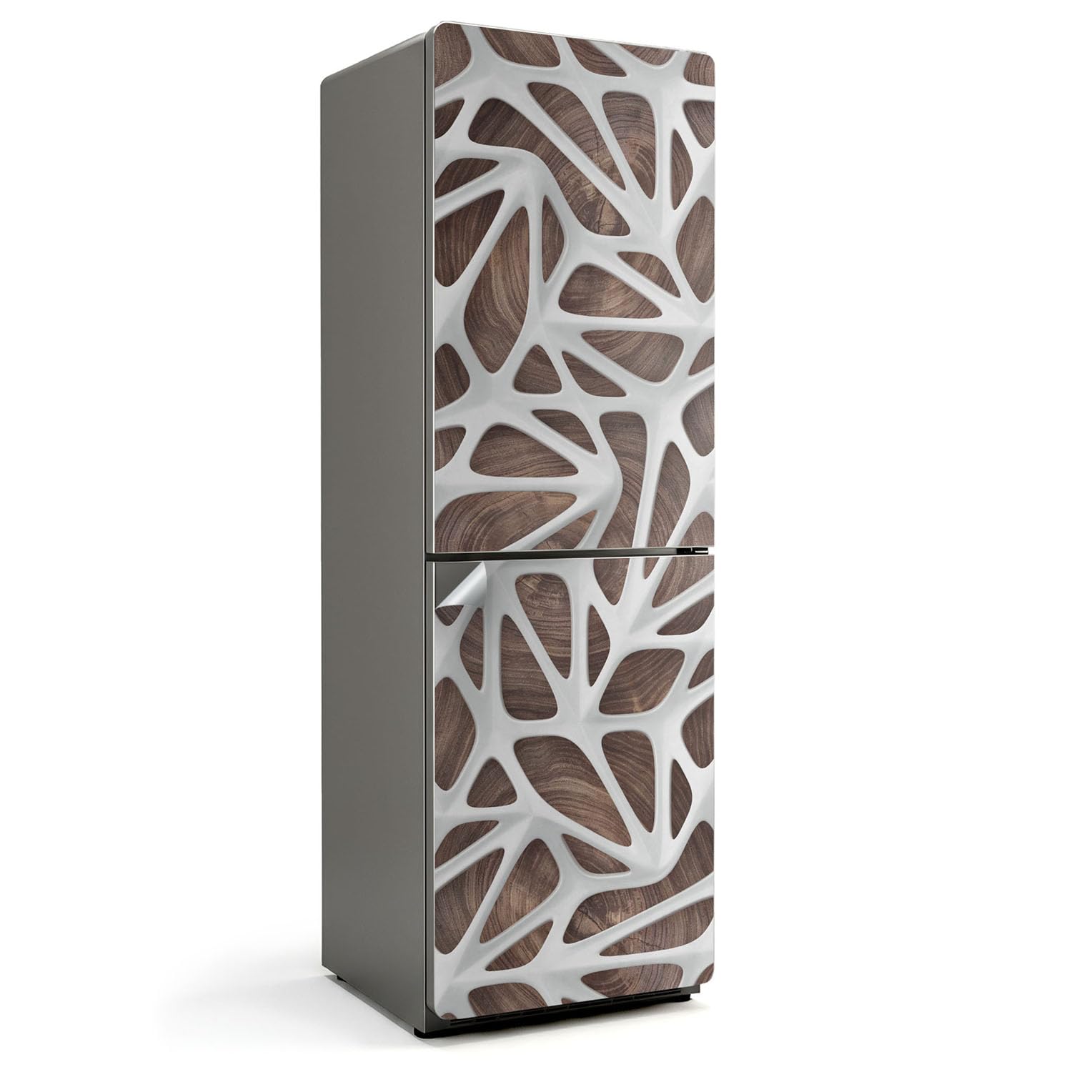 Pegatinas de nevera 60x190 cm para decoración de cocinas modernas con vinilo abstracto