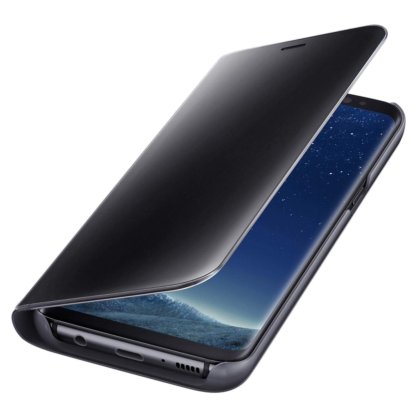 Samsung Original Coque Support à Rabat pour Samsung Galaxy S8 - Noir