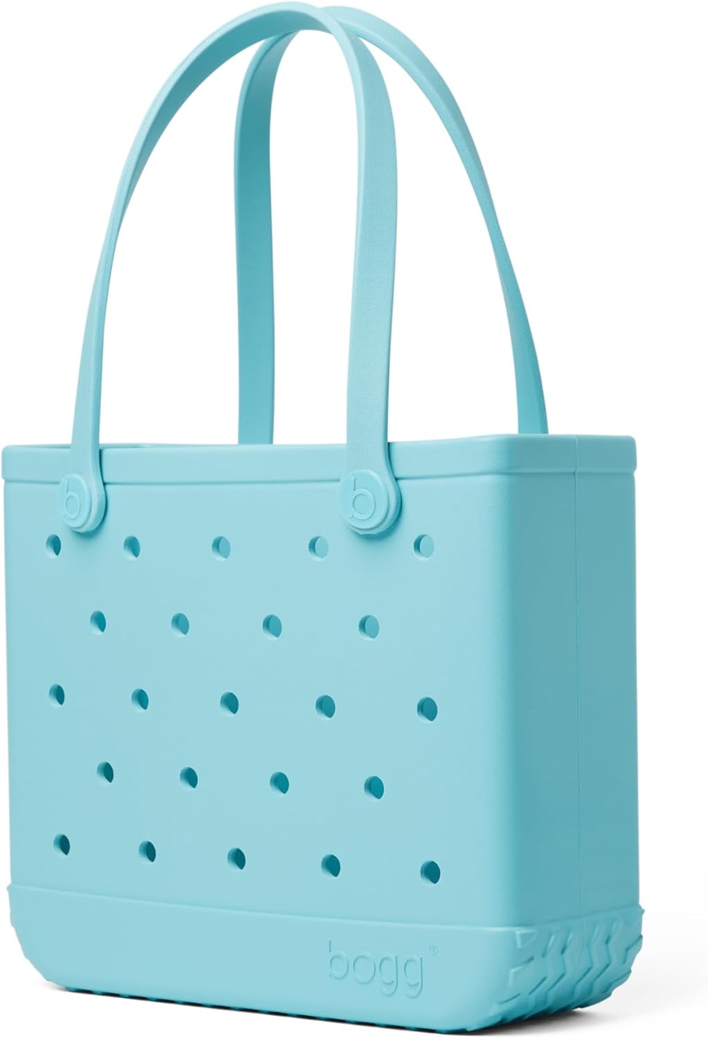BOGG BAG Medium Tote – 15” x 12.5” x 5” – Durable, Washable, Tip-proof – Beach, Pool, Boat, Work, Sports (Aquamarine)