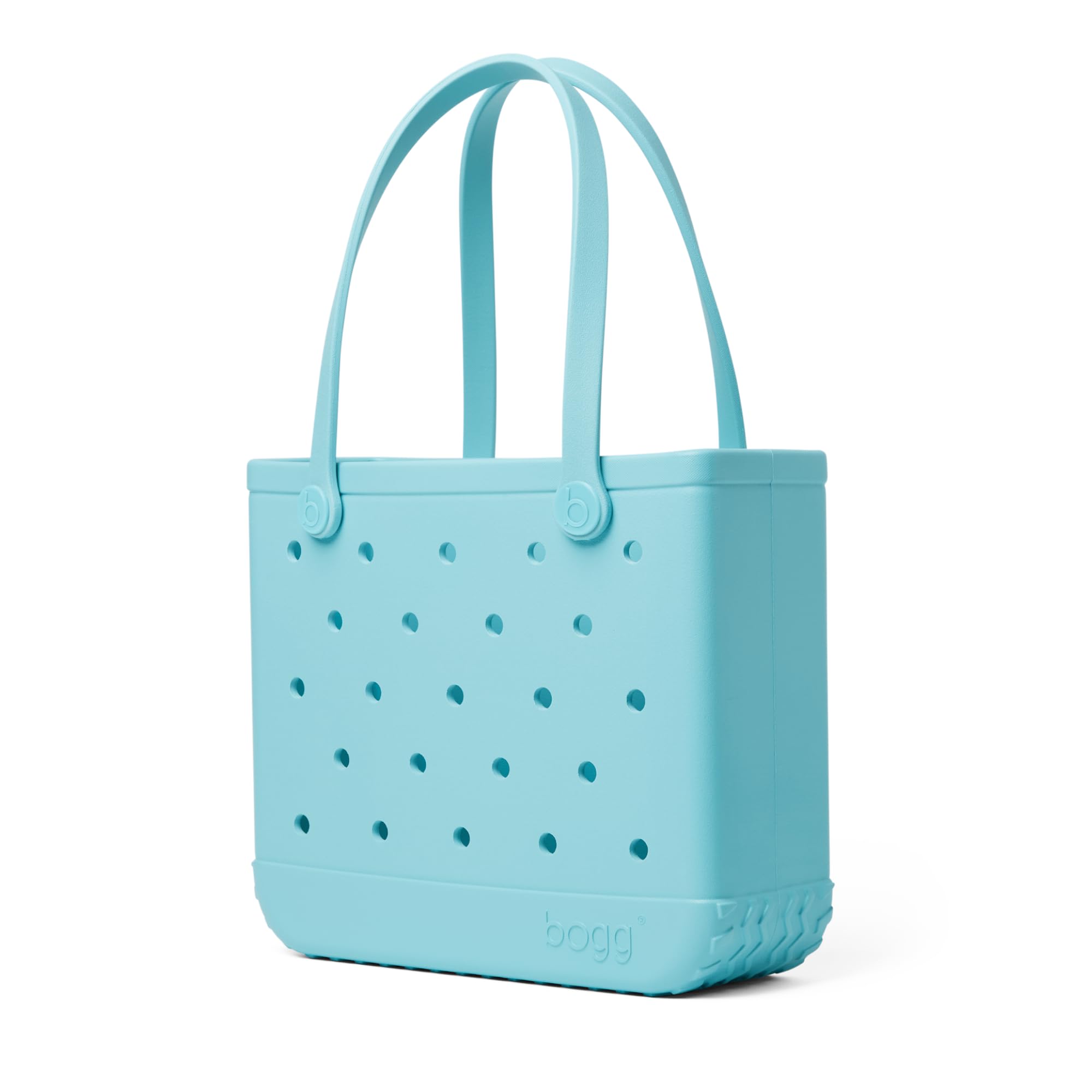 BOGG BAG Medium Tote – 15” x 12.5” x 5” – Durable, Washable, Tip-proof – Beach, Pool, Boat, Work, Sports (Aquamarine)