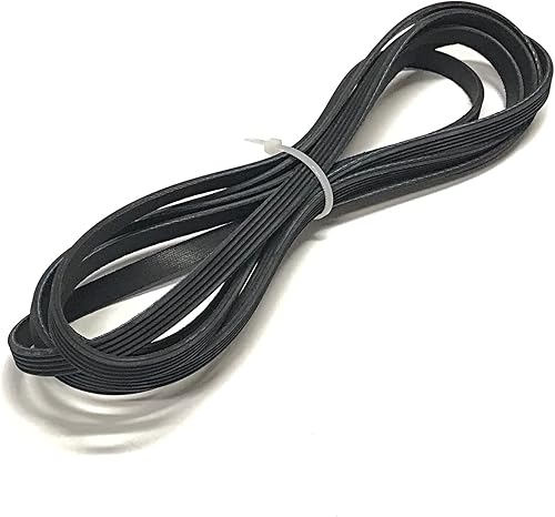 Correa de tambor para secadora compatible con los números de modelo Maytag MGDC215EW2, MGDC300BW0, MGDC300BW1, MGDC300XW0, MGDC300XW1