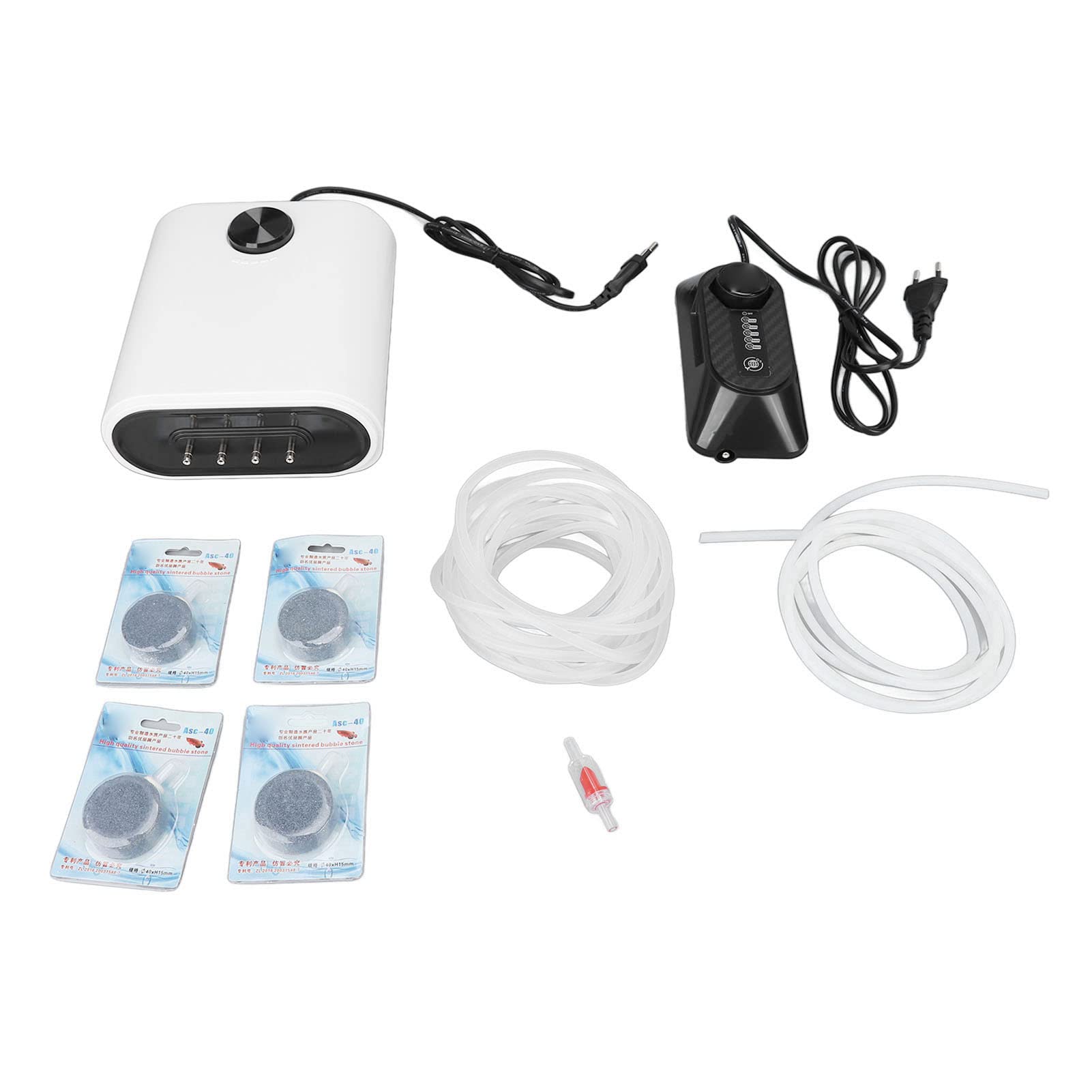 FRZY Generador de ozono para Acuario, disuelve los contaminantes rápidamente, ozonizador para Tanque de Peces, eliminación de Algas para Tanque purificador de Agua (Enchufe de la UE 220 V)