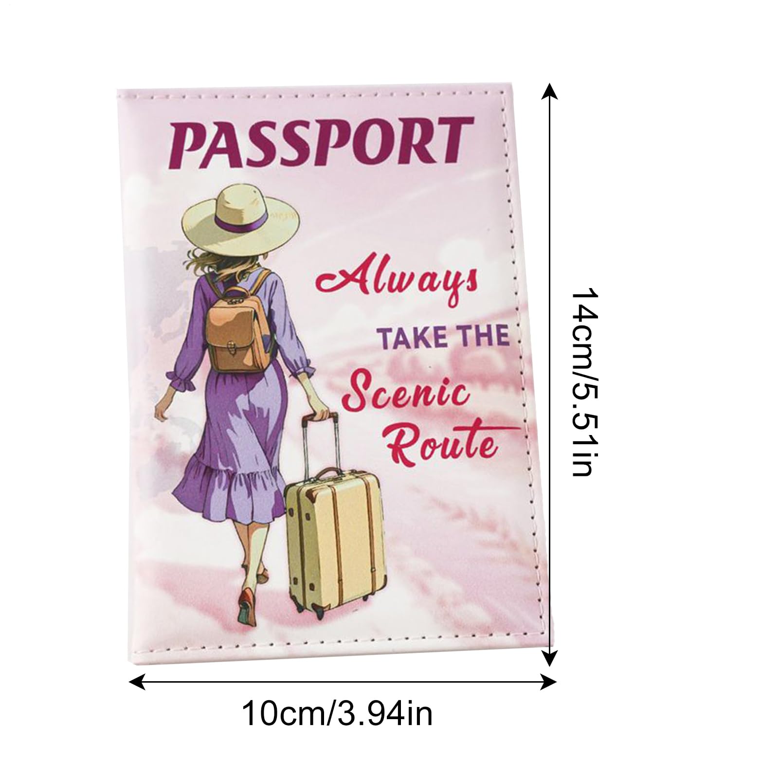 Portafoglio Passaporto per Viaggi Portacarte da Viaggio | Borsa Portamonete Resistente all'Acqua per Famiglie Coppie Uomini e Bambini