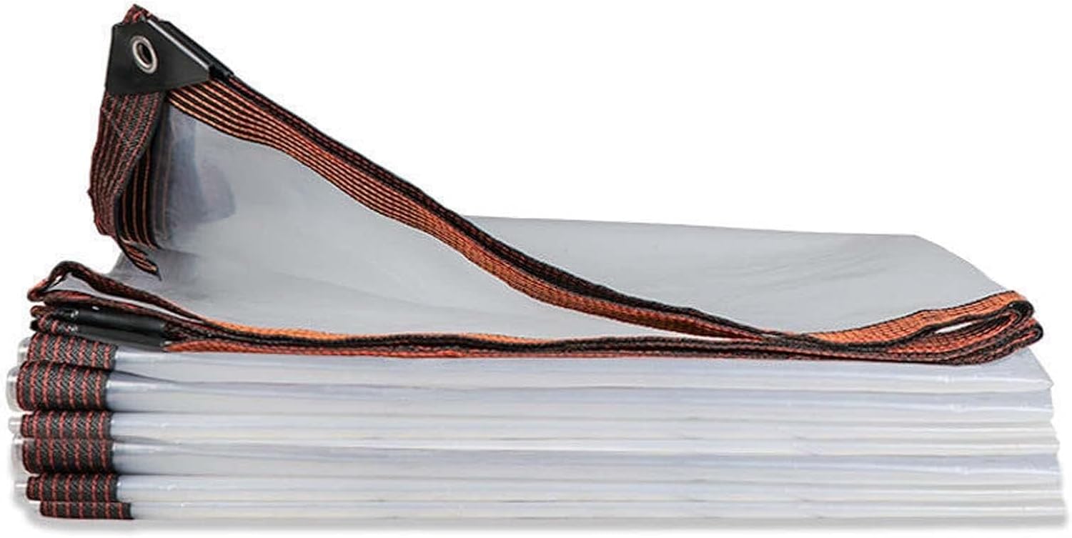 XZOTA 防水クリアタープ ヘビーデューティー透明ターポリン 防水