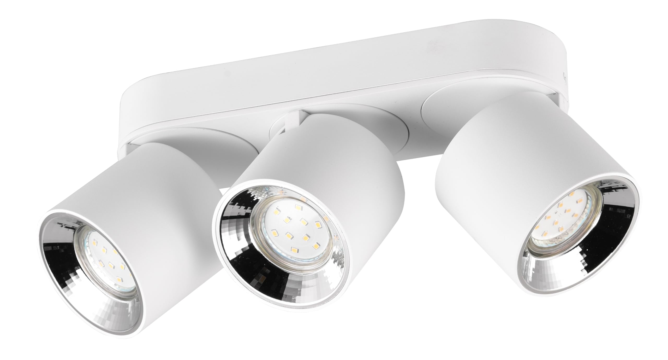 Trio Leuchten Einbau- & Aufbauleuchte Guayana 651000331, Metall Weiß matt, exkl. 1x GU10