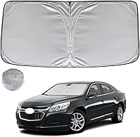 Vista 78 de KAYZT Parasol para parabrisas para Toyota Camry 2012-2017 LE XLE Hybrid SE XSE Sedan plegable, accesorios de ajuste personalizado para ventana